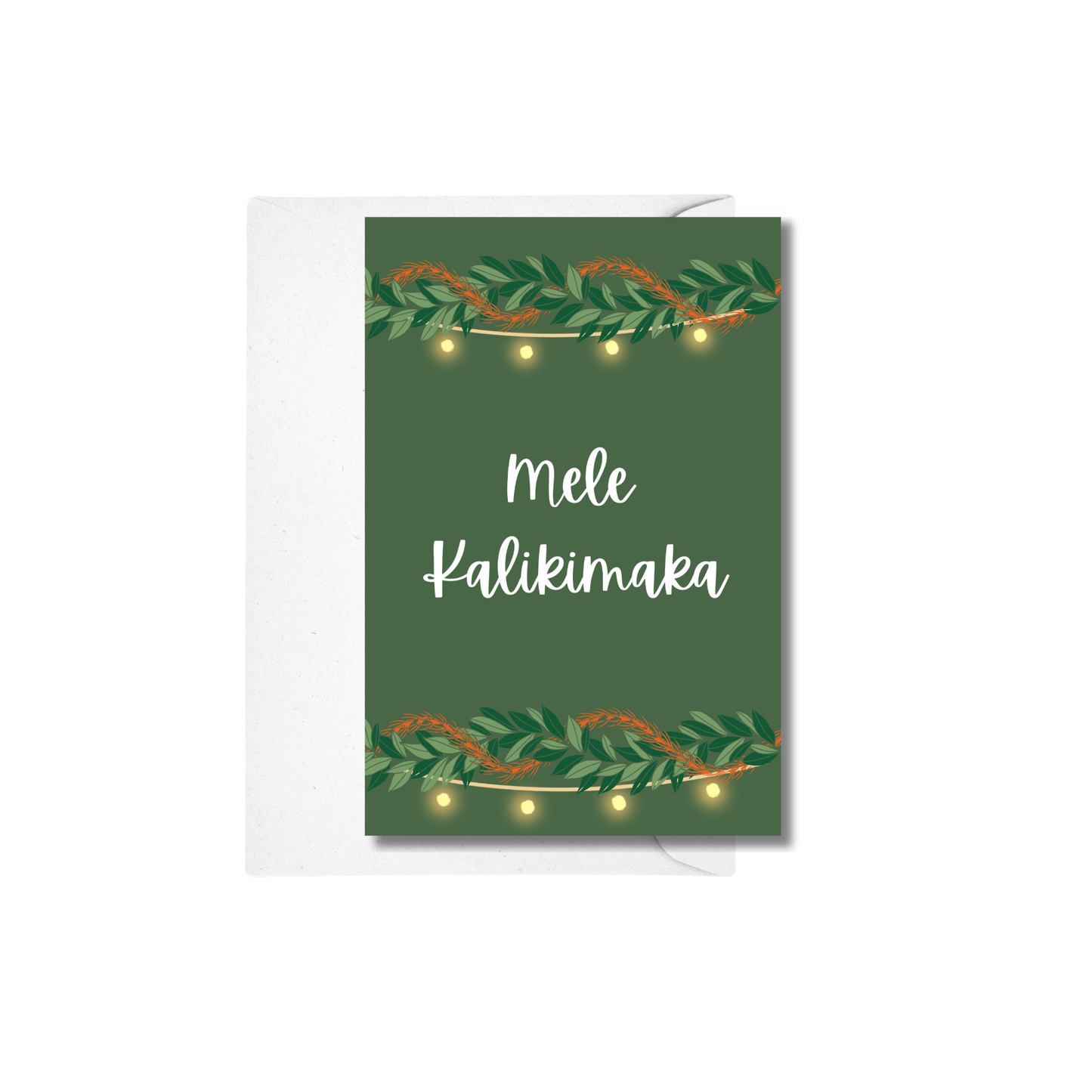 Mele Kalikimaka- Merry Christmas Greeting Card