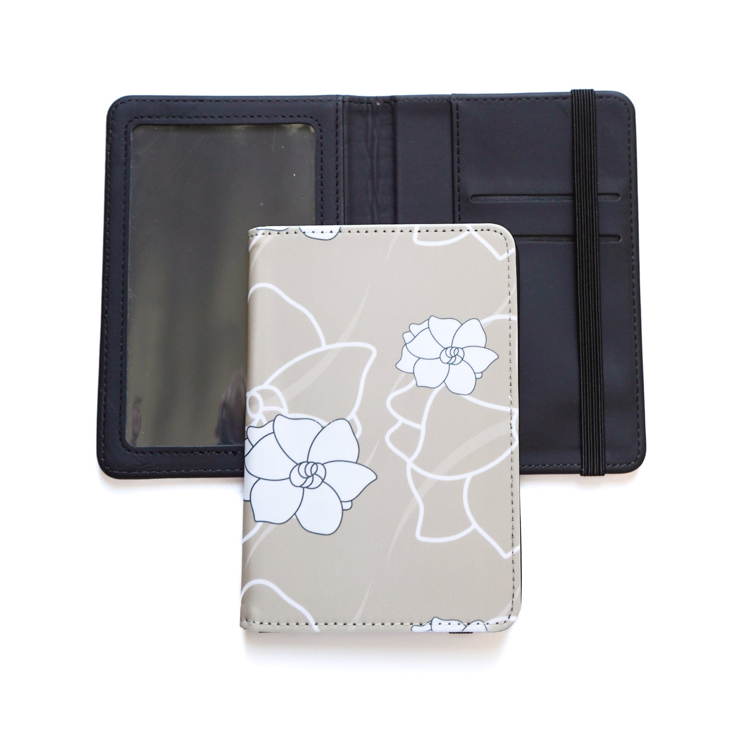 Passport Cover Gardenia Tan