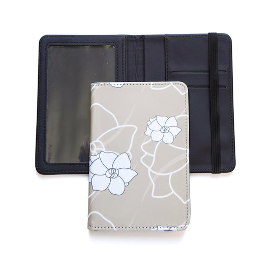 Passport Cover Gardenia Tan
